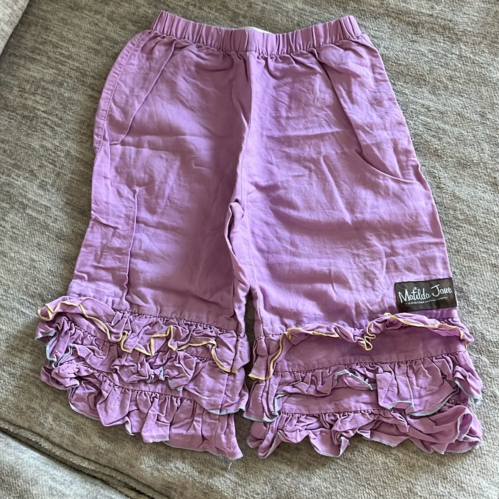 Matilda Jane cropped ruffle pants